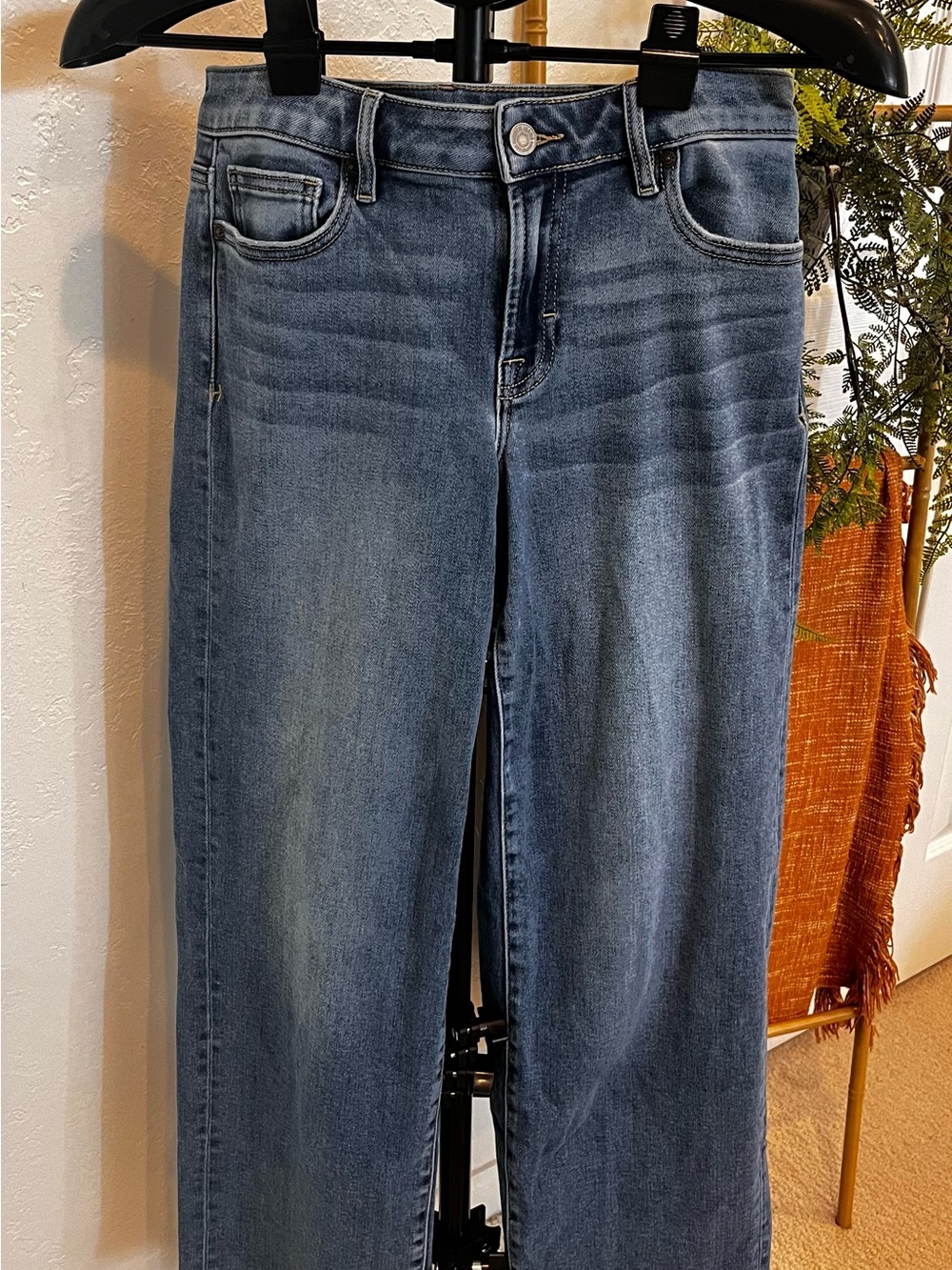Hidden medium wash straight leg Jeans - Blue